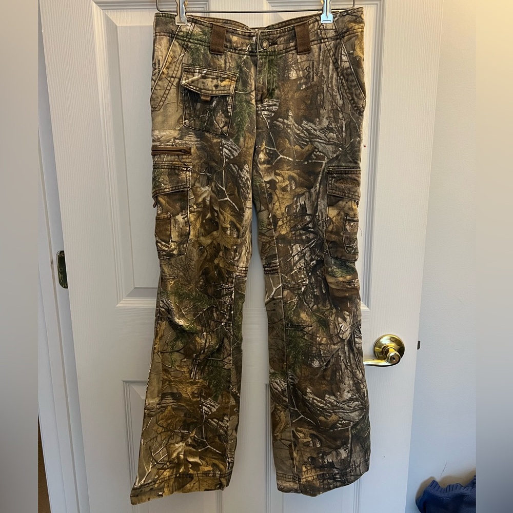 Vintage Y2K Cabela’s Low Rise Camo Cargo Pants